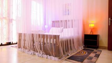 3 soverom, strykejern/-brett, wi-fi og sengetøy