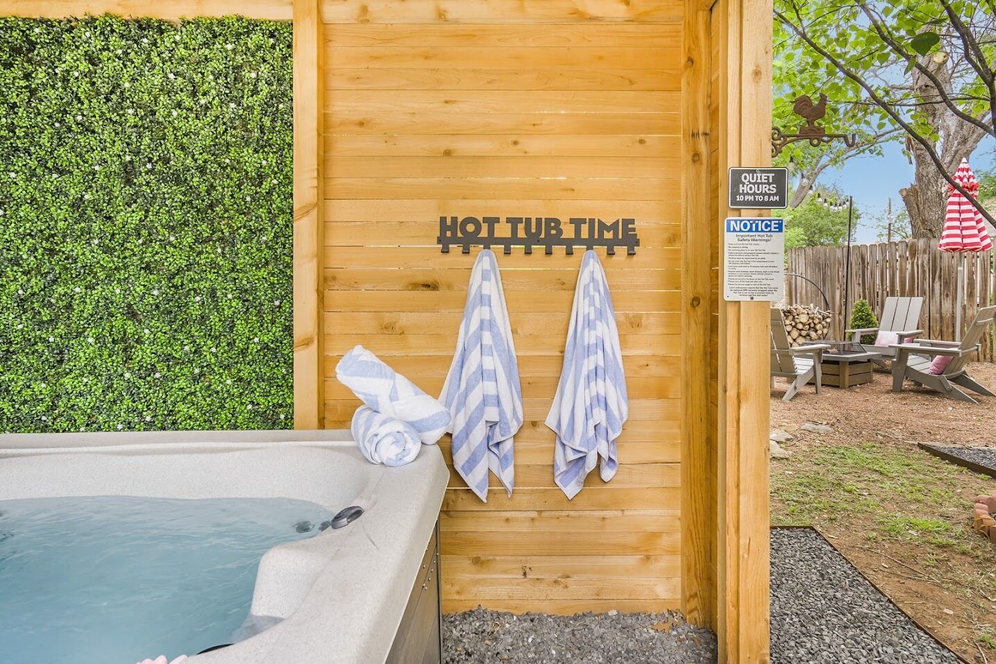 Bain à remous extérieur