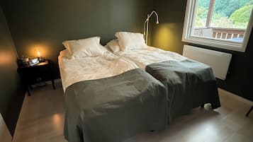 Basic Apartment | 1 bedroom, down comforters, blackout drapes, soundproofing