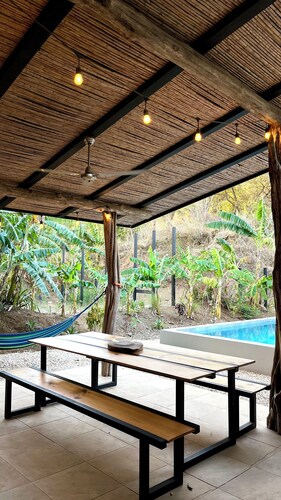 CASA ULYSSE 
 2-bedroom house near Tamarindo with swimming pool in the nature