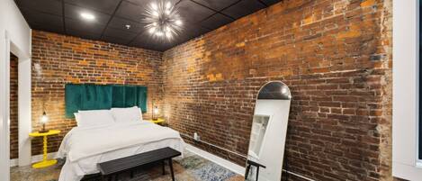 1 dormitorio, escritorio, tabla de planchar con plancha y wifi gratis