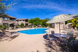 Una piscina climatizada