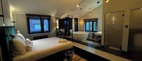 Studio Suite | 1 phòng ngủ, bàn, truy cập Internet không dây miễn phí, bộ trải giường