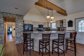 Fridge, microwave, oven, stovetop - RiverBreeze Retreat - Two Homes w/ River Views (Cape Vincent)