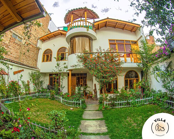 Fassade der Unterkunft