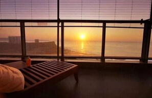 Uitzicht vanuit accommodatie