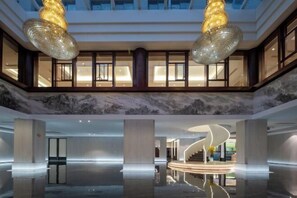 Lobby lounge - Long Du Hotel (Hangzhou)