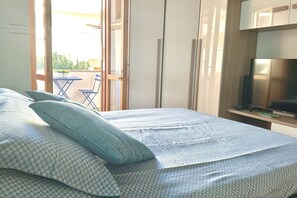 Bed sheets - M396 - Marcelli, new studio with terrace (Marcelli)