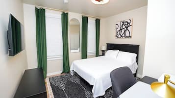 2 bedrooms, iron/ironing board, free WiFi, bed sheets