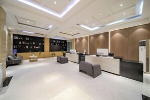 Lobby lounge - Zhengzhou Ruolan Hotel (Zhengzhou Railway Station Yinji Plaza) (Zhengzhou)