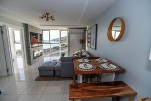 Living area - Shore To Please (Beachfront Apt Gated Community) (Portmore)