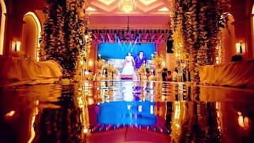 Indoor wedding