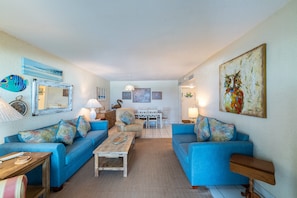 TV, ping pong - Sea-Fervour at Sugar Beach C20-Beach Front-2/2-Beautiful Views! (Panama City Beach)