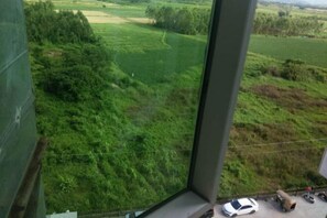 Utsikt fra overnattingsstedet