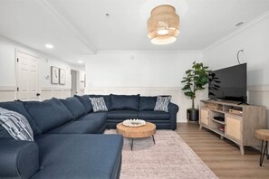 Smart TV, chimenea