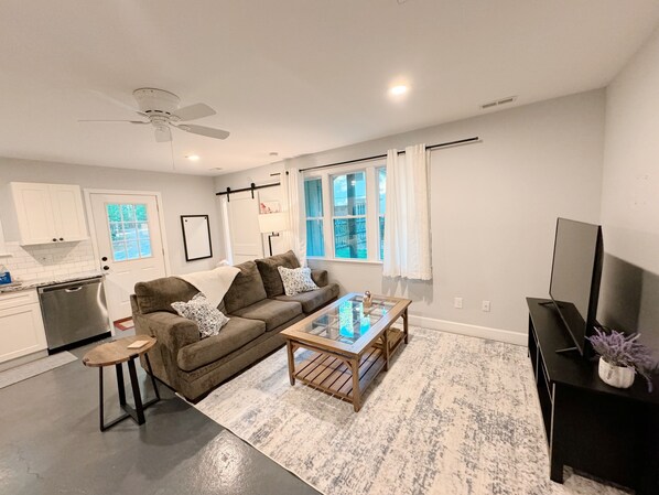 Smart TV, books - Cozy North Raleigh Guest House - near RDU, DTR, + major Hospitals (Raleigh)