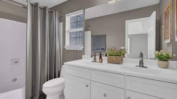 Shower, hair dryer
