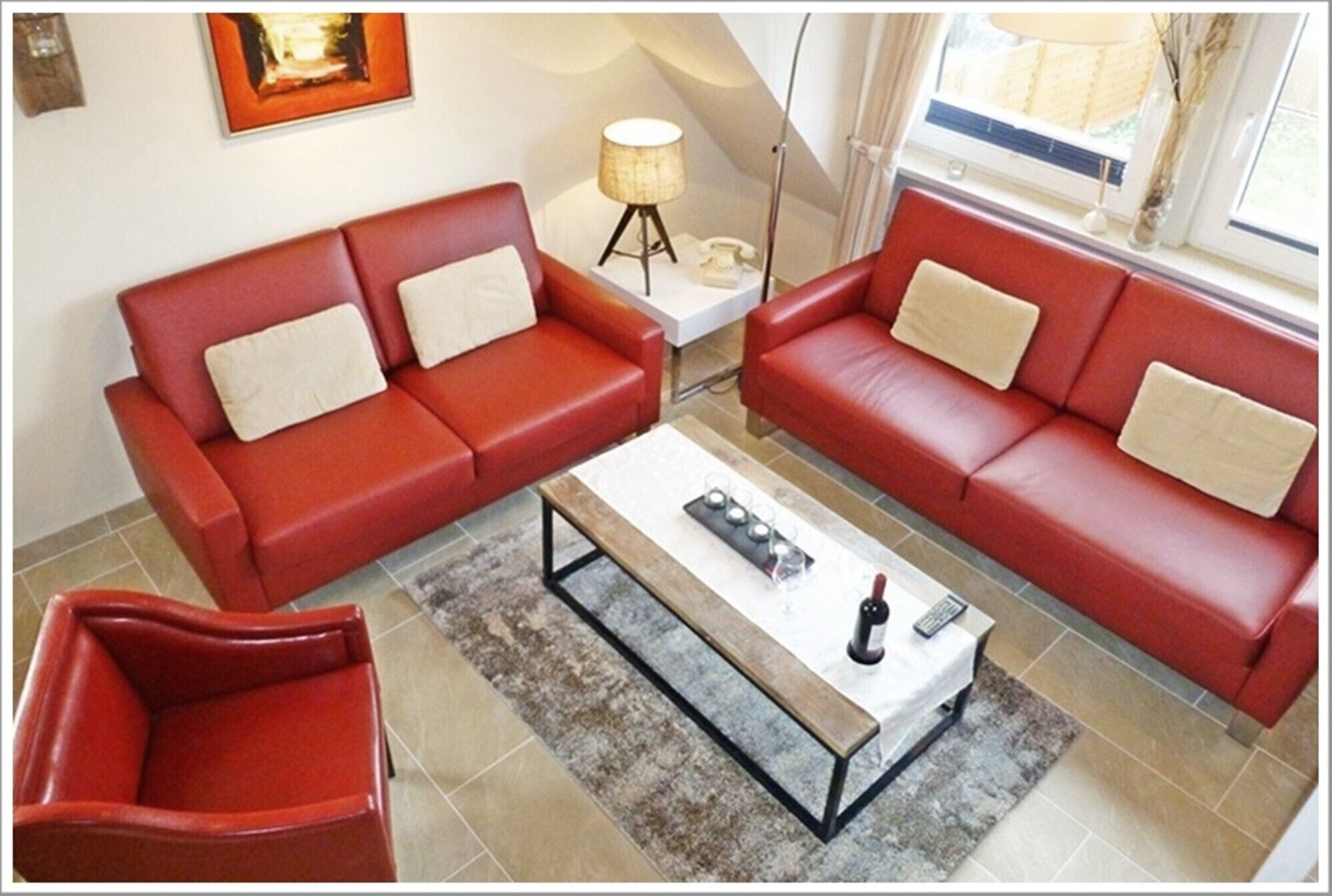 TV, DVD player, stereo