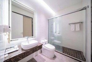 Bathroom - Oushi Express Hotel (Guangzhou Lansha Lanhe) (Guangzhou)