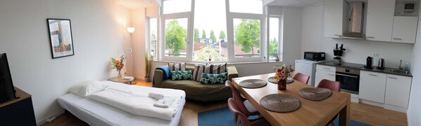 2 habitaciones, cuna de viaje, wifi y ropa de cama 