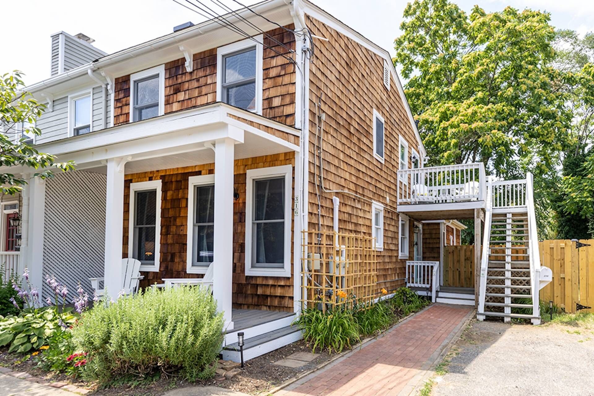 Walk everywhere from Below Deck, the 1st floor of this charming Eastport 2-unit building.