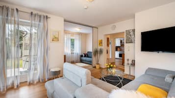 Fernseher, Stereoanlage