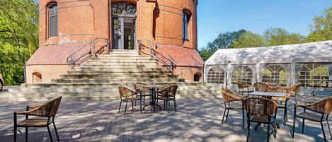 Opções para refeição ao ar livre