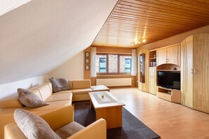 TV, DVD player - Apartment 'Urlaub Ostholstein' with Wi-Fi (Stockelsdorf)