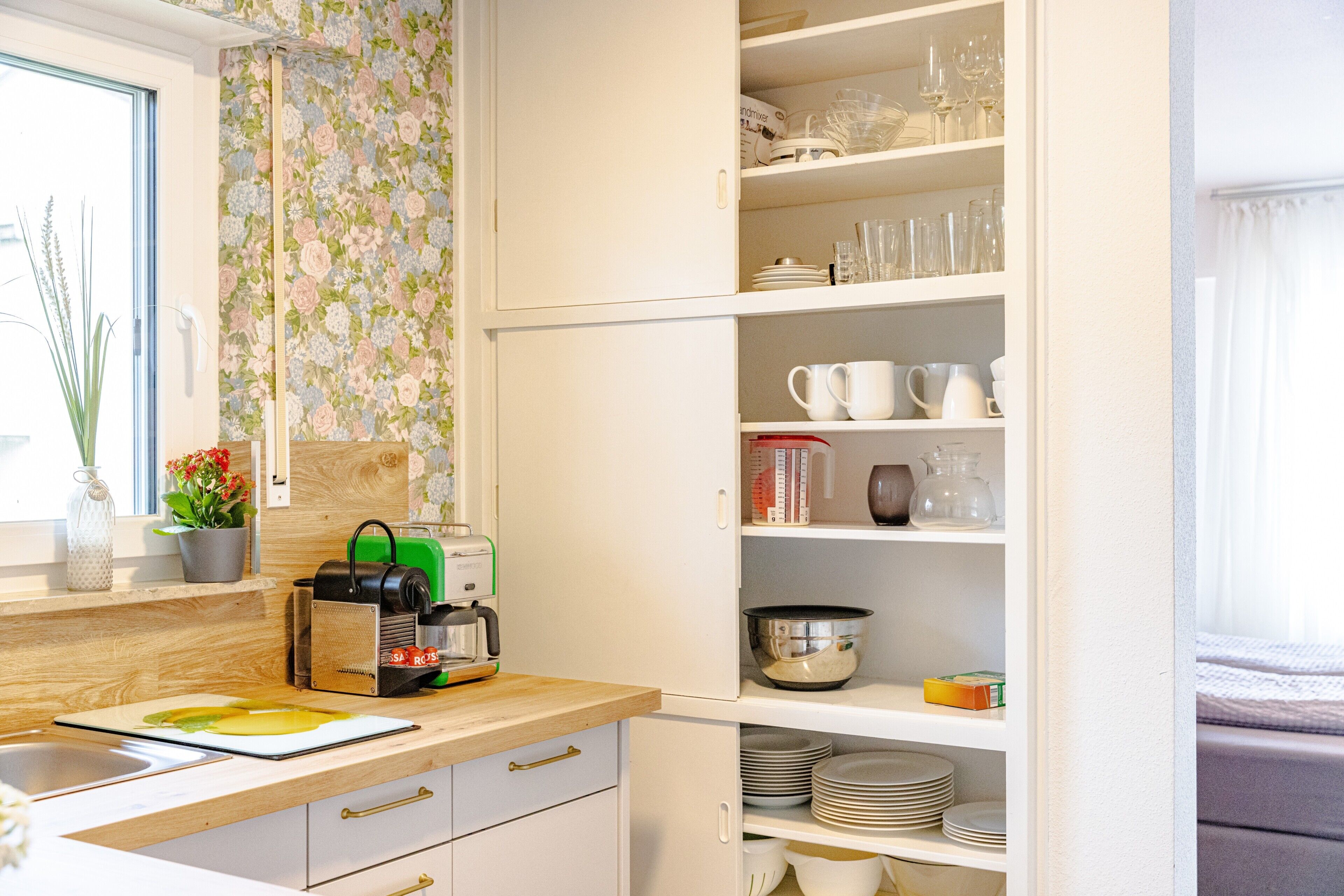 Kühlschrank, Ofen, Herdplatte, Geschirrspüler