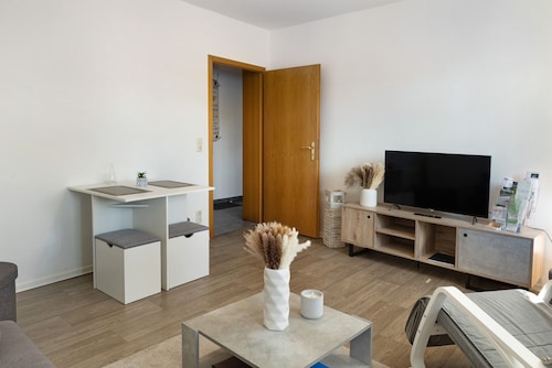 Ferienwohnung "Havelvorland" mit gemeinsamer Terrasse und WLAN