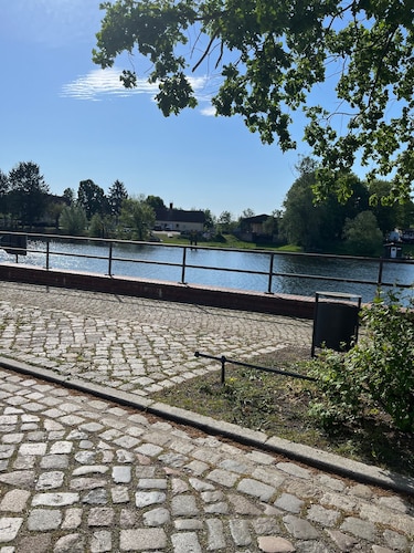 Ferienwohnung "Havelvorland" mit gemeinsamer Terrasse und WLAN