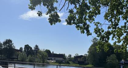 Ferienwohnung "Havelvorland" mit gemeinsamer Terrasse und WLAN