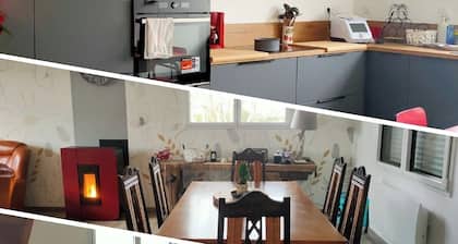 Maison Familiale Campagne et Mer, Grands Volumes, Idéal Pour les Familles