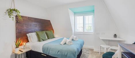 1 Schlafzimmer, Schreibtisch, Bügeleisen/Bügelbrett, kostenloses WLAN