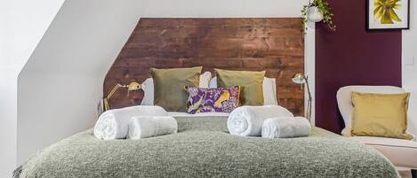 1 makuuhuone, työpöytä, silitysrauta/-lauta, ilmainen Wi-Fi