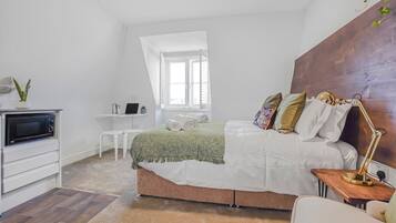 Desk, iron/ironing board, free WiFi, bed sheets