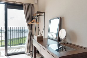 Free WiFi, bed sheets - Hotel Airportview Naha (Naha)