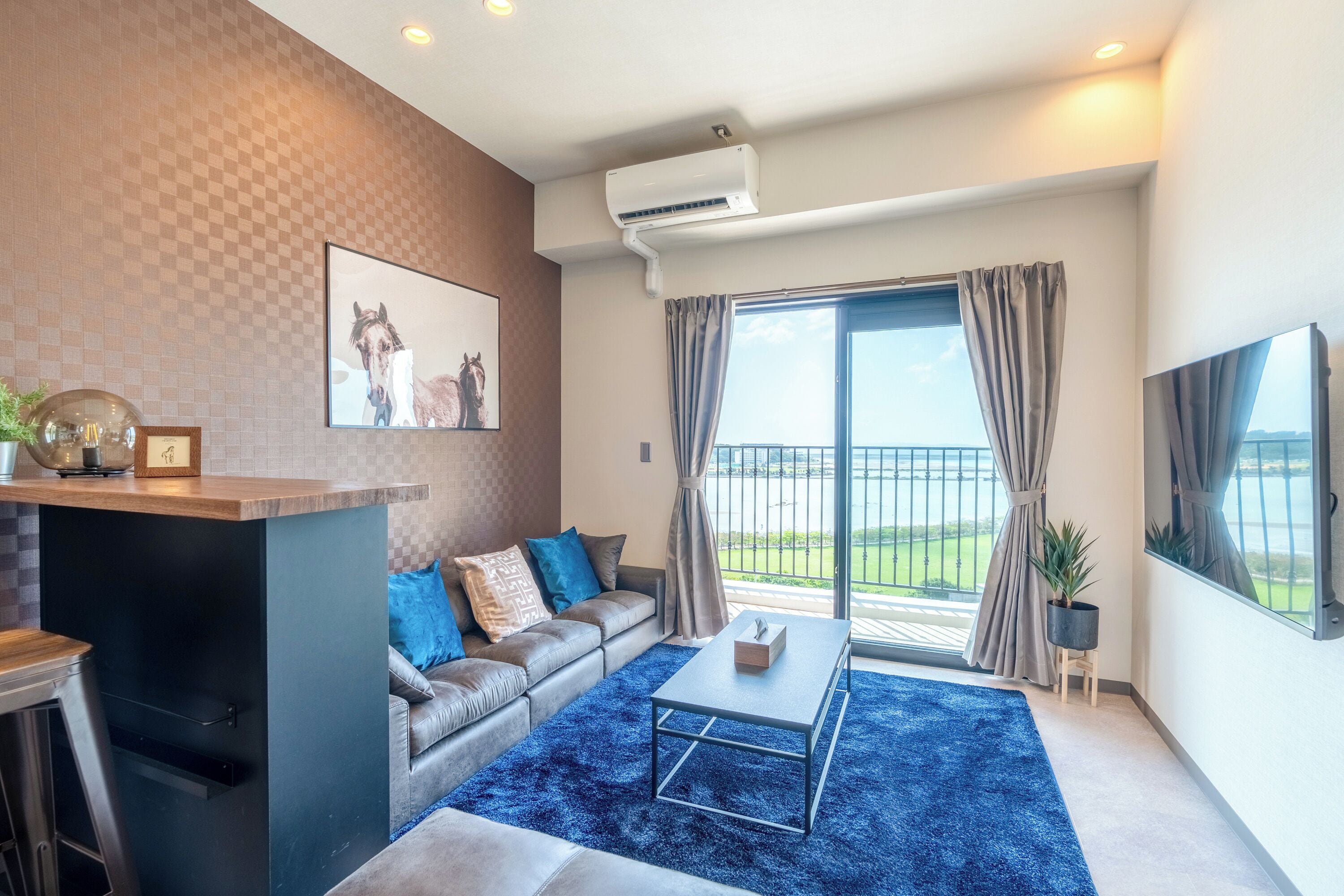 Family Apartment, Non Smoking, Terrace | Living room