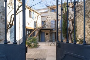 Fassade der Unterkunft