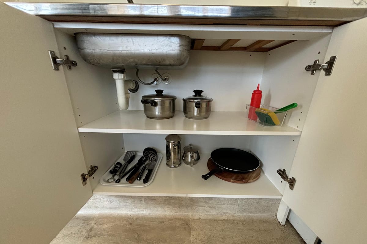 City Apart Daire | Özel mutfak | Set üstü ocak, bulaşık makinesi, ekmek kızartma makinesi