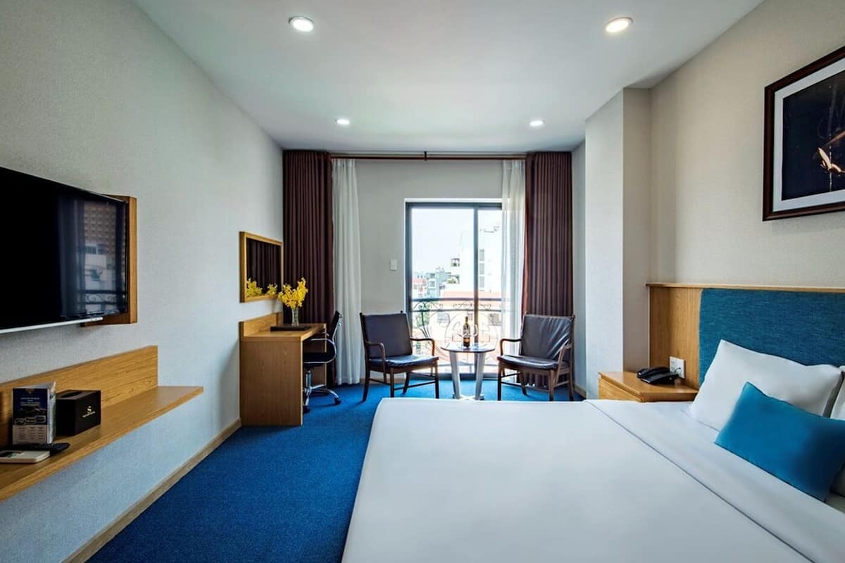 Luxury Double Room, 1 Double Bed, Balcony, City View