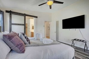 3 dormitorios, cuna de viaje, wifi y ropa de cama