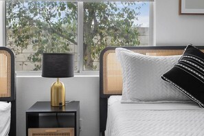 4 bedrooms, iron/ironing board, travel crib, WiFi