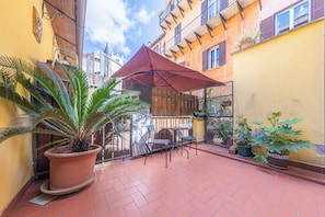 Chambre, 1 chambre, fumeur, terrasse | Extérieur