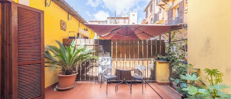 Zimmer, 1 Schlafzimmer, Raucher, Terrasse | Terrasse/Patio