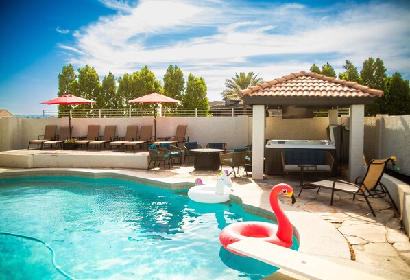 Outdoor pool