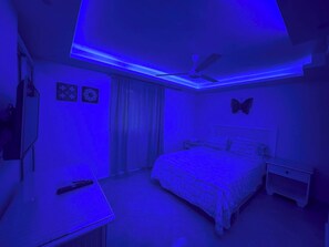 1 bedroom, iron/ironing board, Internet, bed sheets