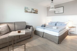 2 soverom, reiseseng for barn, wi-fi (inkludert) og sengetøy