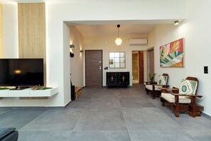 Interior - Stylish 3 bedrooms apartment in Neachora (Chania)