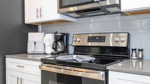 Fridge, microwave, oven, stovetop - Storey Lake 4BR Townhome • Pool • Near Disney (Kissimmee)